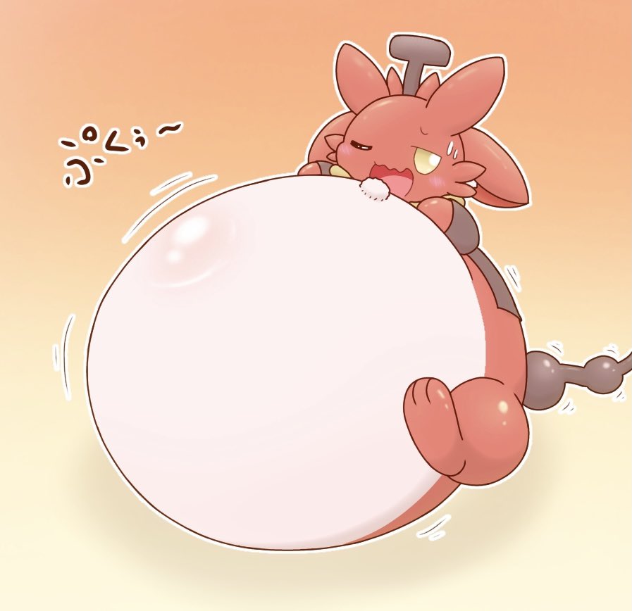 りんごくんをパンパンに…🍎🎈💣💢💦💕