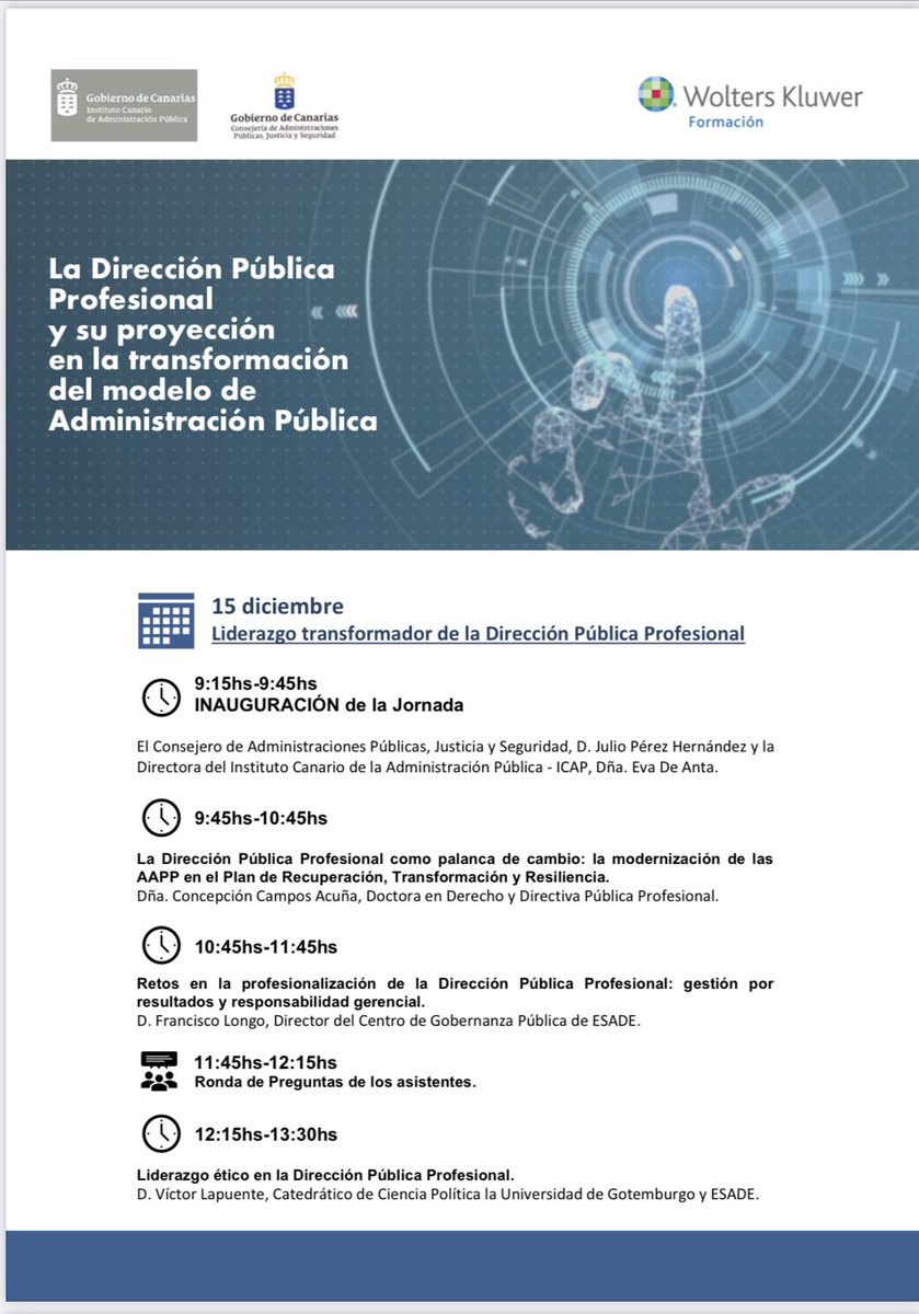 2016ADPC's tweet image. Compromiso del ICAP con la formación del Directivo Público Profesional - Éxito Jornadas