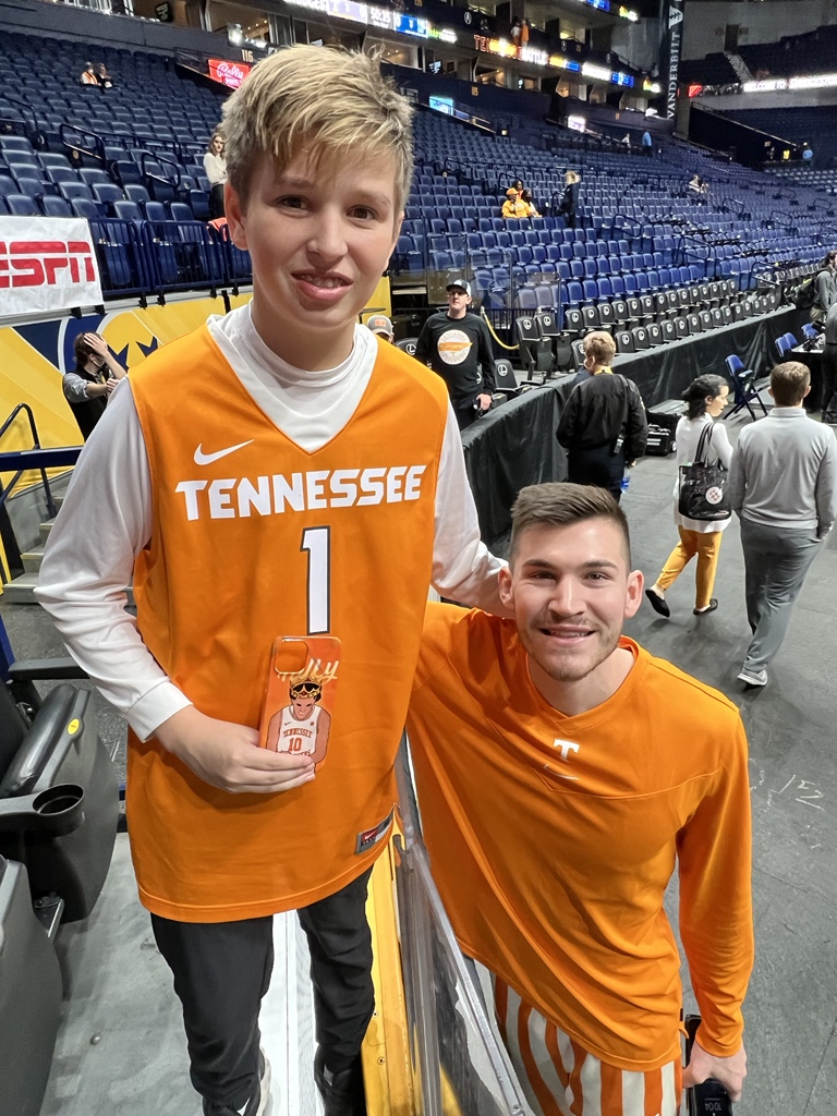 Brent Dougherty (@brentdougherty) on Twitter photo We’re at the TN v Memphis game partly for our dude Will’s 15th Birthday. He’s upset that they’re not playing. <a href="/fulkerson_john/">John Fulkerson</a> took the case off his phone to give to Will. First class. We’re at the TN v Memphis game partly for our dude Will’s 15th Birthday. He’s upset that they’re not playing. <a href="/fulkerson_john/">John Fulkerson</a> took the case off his phone to give to Will. First class.