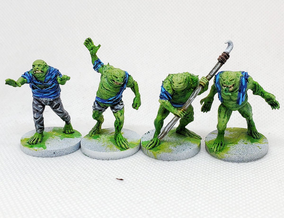 TheHolyFireman's tweet photo. Gettin' real close to done on the rest of the frogmen. Which means I'm almost done with the core #hellboyboardgame box!
-
-
#hellboy #bprd #mantic #manticgames #wip #tabletopgaming #holyfireminis https://t.co/edKRvQeCY9