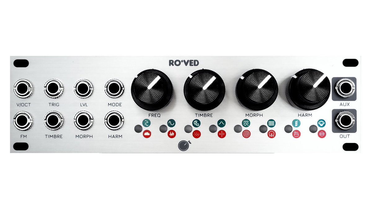 RO'VED - 1U Macro Oscillator
Pre-order opened!
 plum-audio.com/product-page/r…