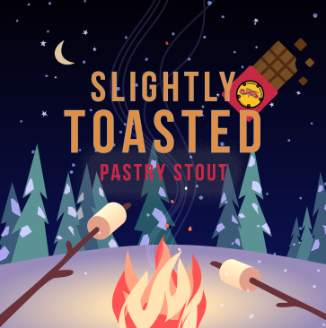 fendersbrewing's tweet image. Almost forgot to remind everyone again of our new beer release today! Slightly Toasted is a low ABV pastry stout (crazy, right?!) with toasted marshmallow character mingling with smooth chocolate. Available on tap and in cans to-go! #gettoasted #newbeer #4years #enjoyyourride