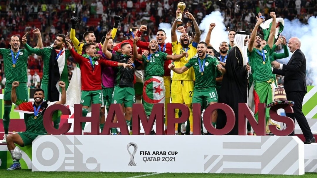 CONGRATULATIONS TO MY BEAUTIFUL COUNTRY 🎉🎊🇩🇿
1 2 3 VIVA L'ALGÉRIE 
#FIFArabCup