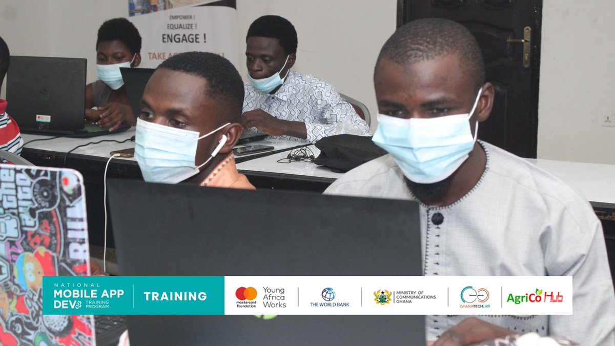 AgricoG's tweet photo. National Mobile App Training
Today trainees continued their lessons on implementation of Dart Streams to listen to data changes and finally the Stream Builder widget to turn streams of data into widgets that can be rendered in the view.
#mobileapptraining
#agricohubimpact https://t.co/EeY5tnSoBo