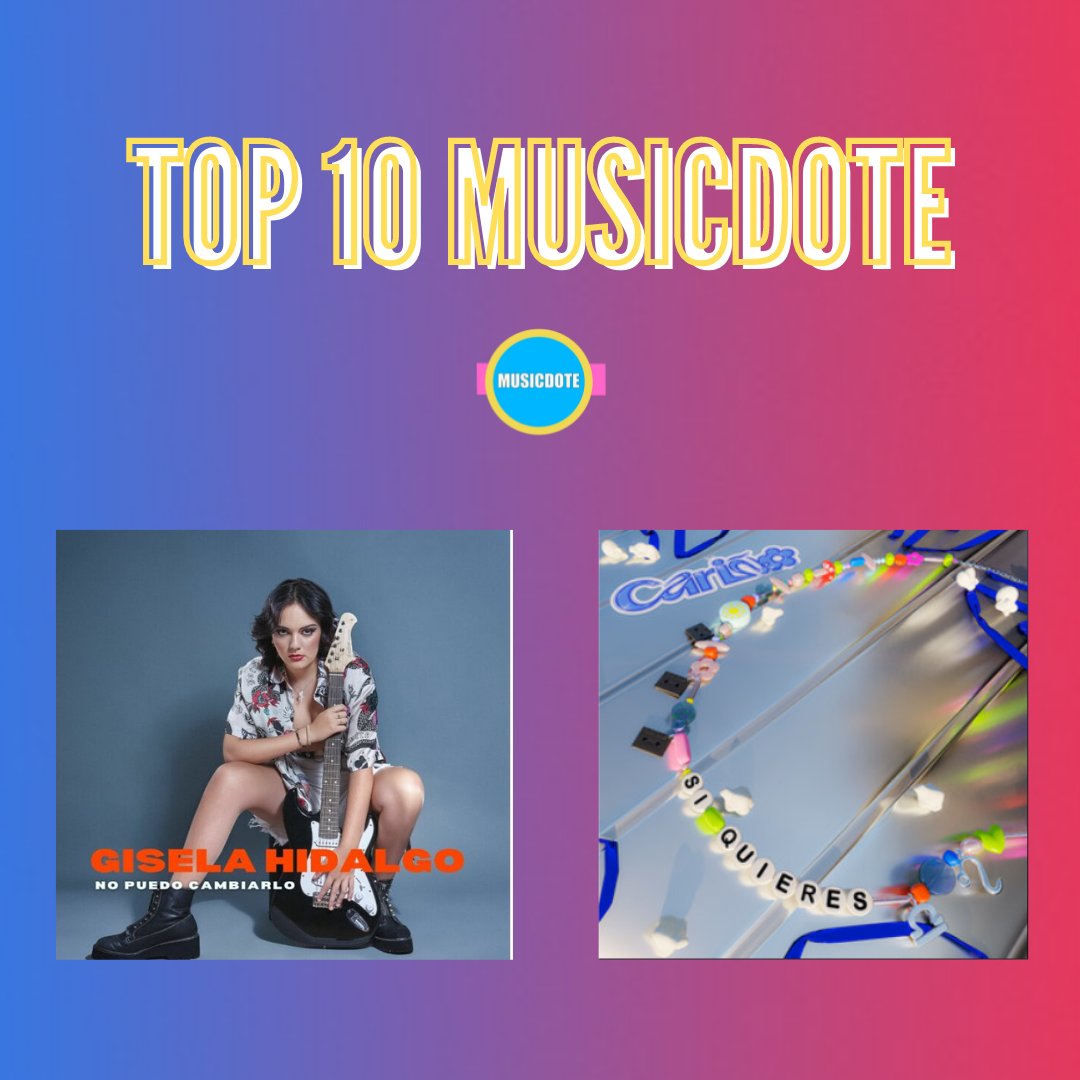 🎶BATALLA MUSICAL SEMANAL 🎶
¿Qué canción quieres q llegue a la final del Top 10 Musicdote?

🔸NO PUEDO CAMBIARLO - <a href="/OGiselahidalgo/">giselahidalgo_oficial</a> 
🔹SI QUIERES - <a href="/cariniopop/">cariño</a> 
 
📩 Vota en la Stories de IG  bit.ly/3fZ7zWv