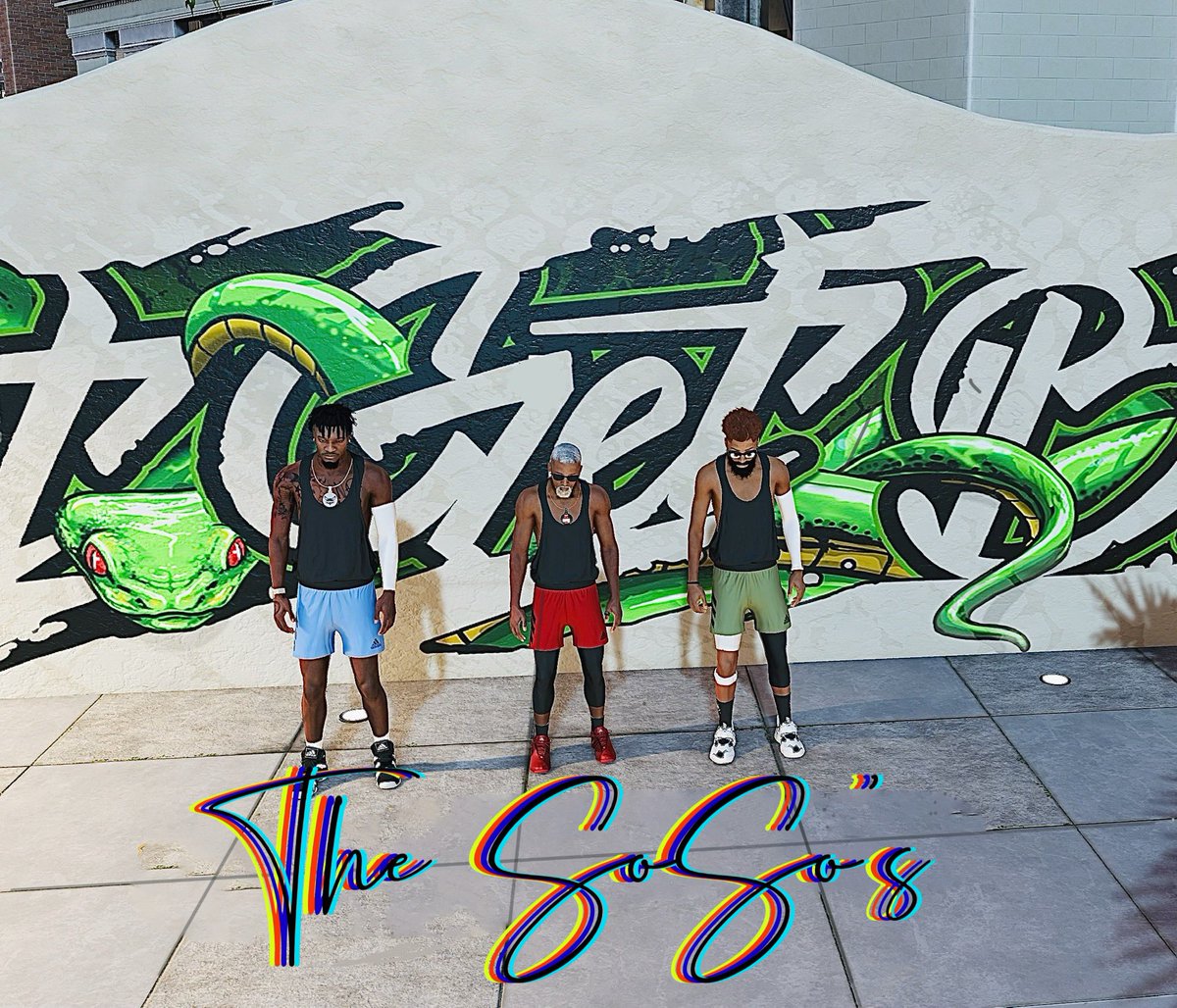 TheSoSosGaming's tweet photo. Who better than us? We’ll wait 👑 👑👑 #TheSoSos.  All challenges accepted 🎮 #GamersUnite #SunsetBeachBallers For Life. https://t.co/C1XU9tBGnL