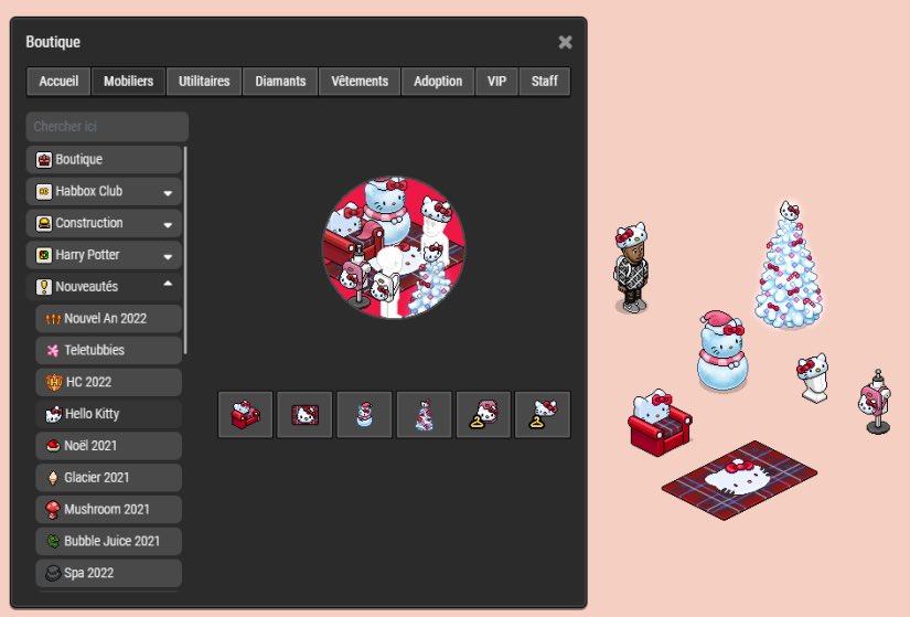 habboxfrance's tweet photo. New furniline « Hello Kitty » now available on https://t.co/VQ8MHCoC3Y 🎉

#habbox #habbo #furniture https://t.co/wYmylHJWKi