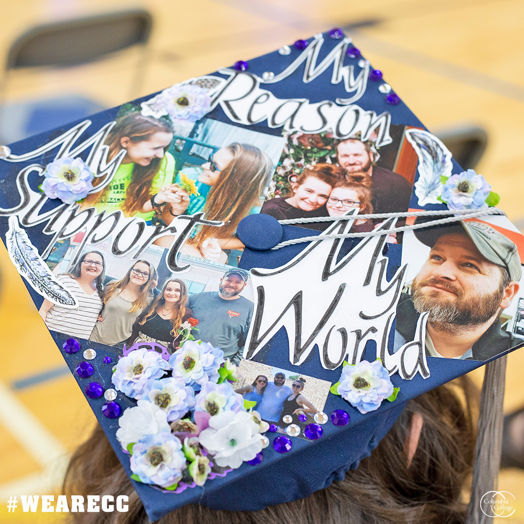 It wouldn't be a Columbia College commencement day without some fantastic mortar boards! 🎓

Our newest CC graduates brought it today! 🔥

#WeAreCC #CCMoGrad