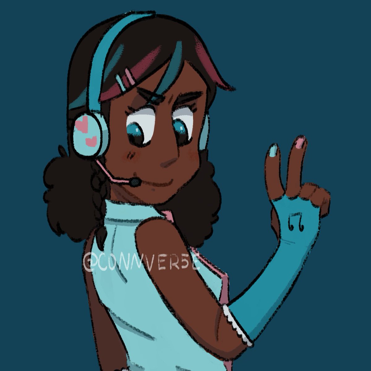 Hatsune..... Connie ?
#stevenuniverse #conniemaheswaran