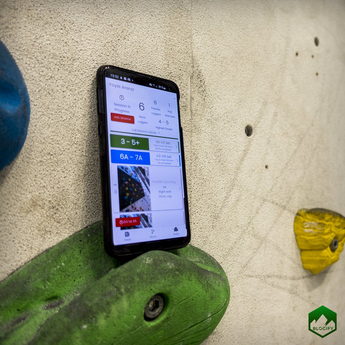 BlocifyApp's tweet photo. After a successful trade mission to the city of Derry the Foyle arena bouldering walls are now uploaded in Blocify and ready to be climbed! 🧗‍♂️

We also took the opportunity to learn about lead climbing and hope to add it to the app in the coming future. Watch this space👀

#climb https://t.co/foMyes5WrI
