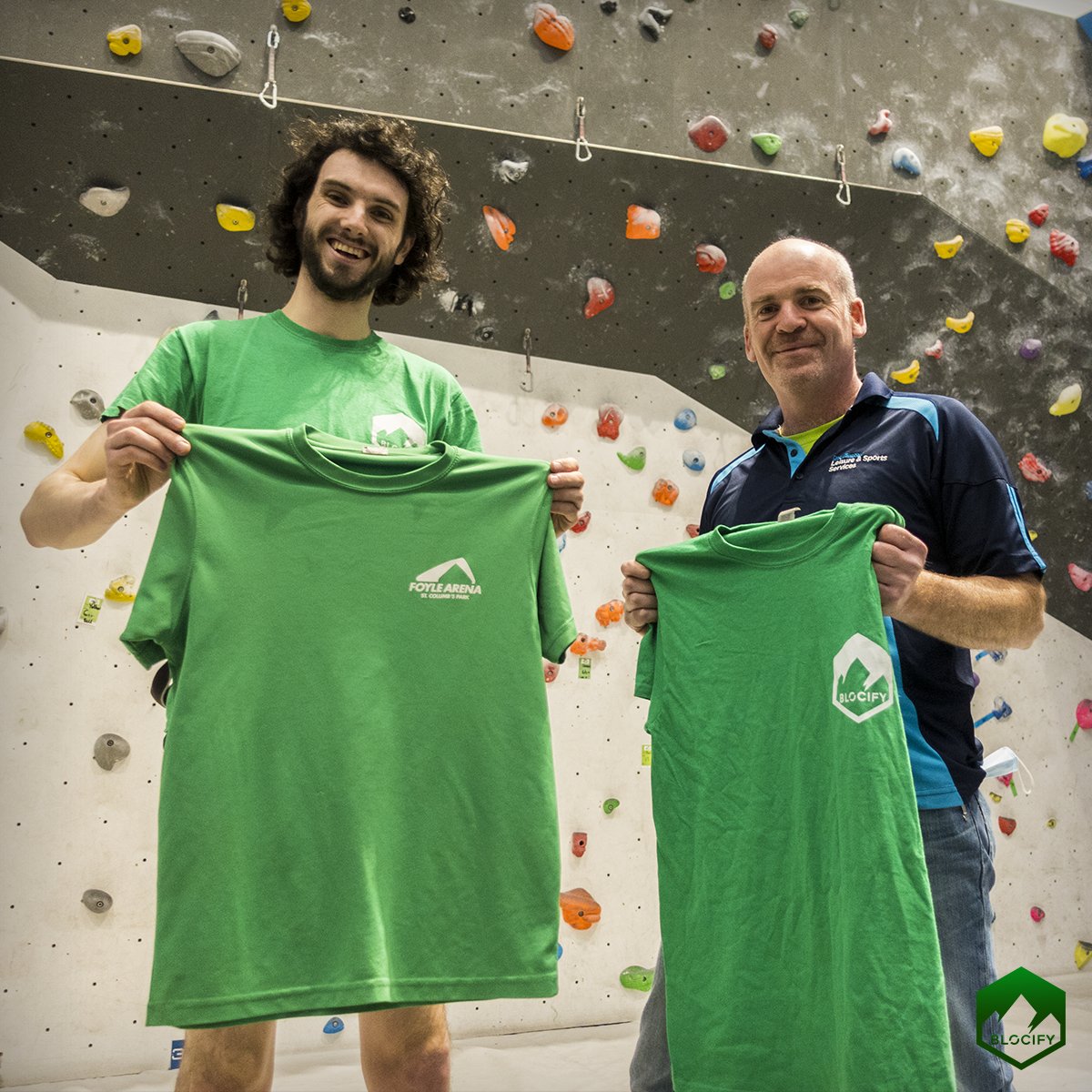 BlocifyApp's tweet photo. After a successful trade mission to the city of Derry the Foyle arena bouldering walls are now uploaded in Blocify and ready to be climbed! 🧗‍♂️

We also took the opportunity to learn about lead climbing and hope to add it to the app in the coming future. Watch this space👀

#climb https://t.co/foMyes5WrI
