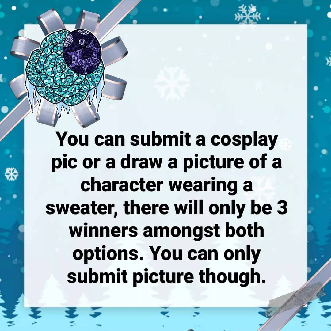 passione_con's tweet photo. We're having a lil contest, link in bio ❄

The con server opens tonight 🌹

#Discord #jjba #JOJOsBizzareAdventure #anime #christmas #holidays https://t.co/WmYwCywlrt