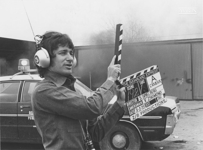 Happy birthday to Steven Spielberg, seen here in 1973. 