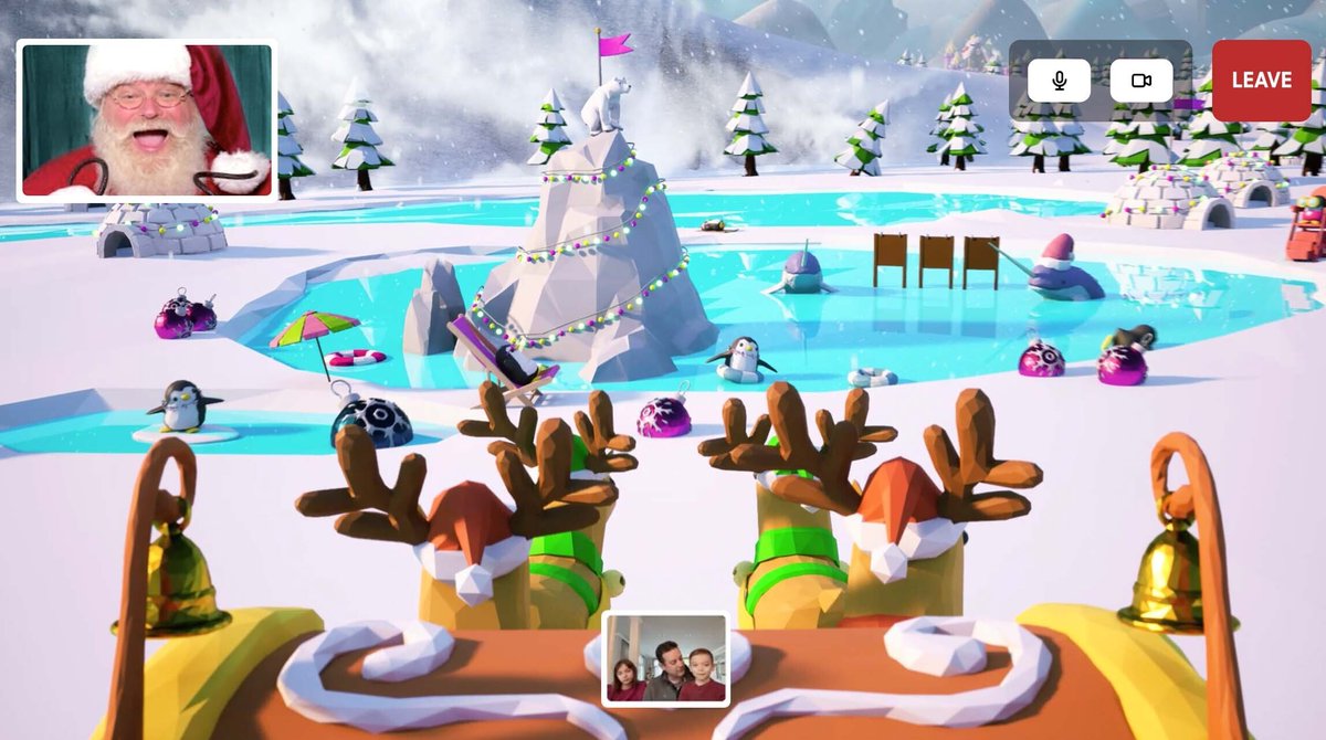 Yetis, narwhals, reindeers and more. Did we mention Yetis? ❄️

Sign up for a LIVE virtual tour of the North Pole with Santa! santasstreamalong.com