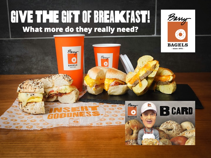 BarrysColumbus's tweet photo. It's getting down to the wire! Do you know what's stuffing your stockings? Give the gift of Breakfast...something everyone needs! 3>🥯 https://t.co/G6rPZJVrxM