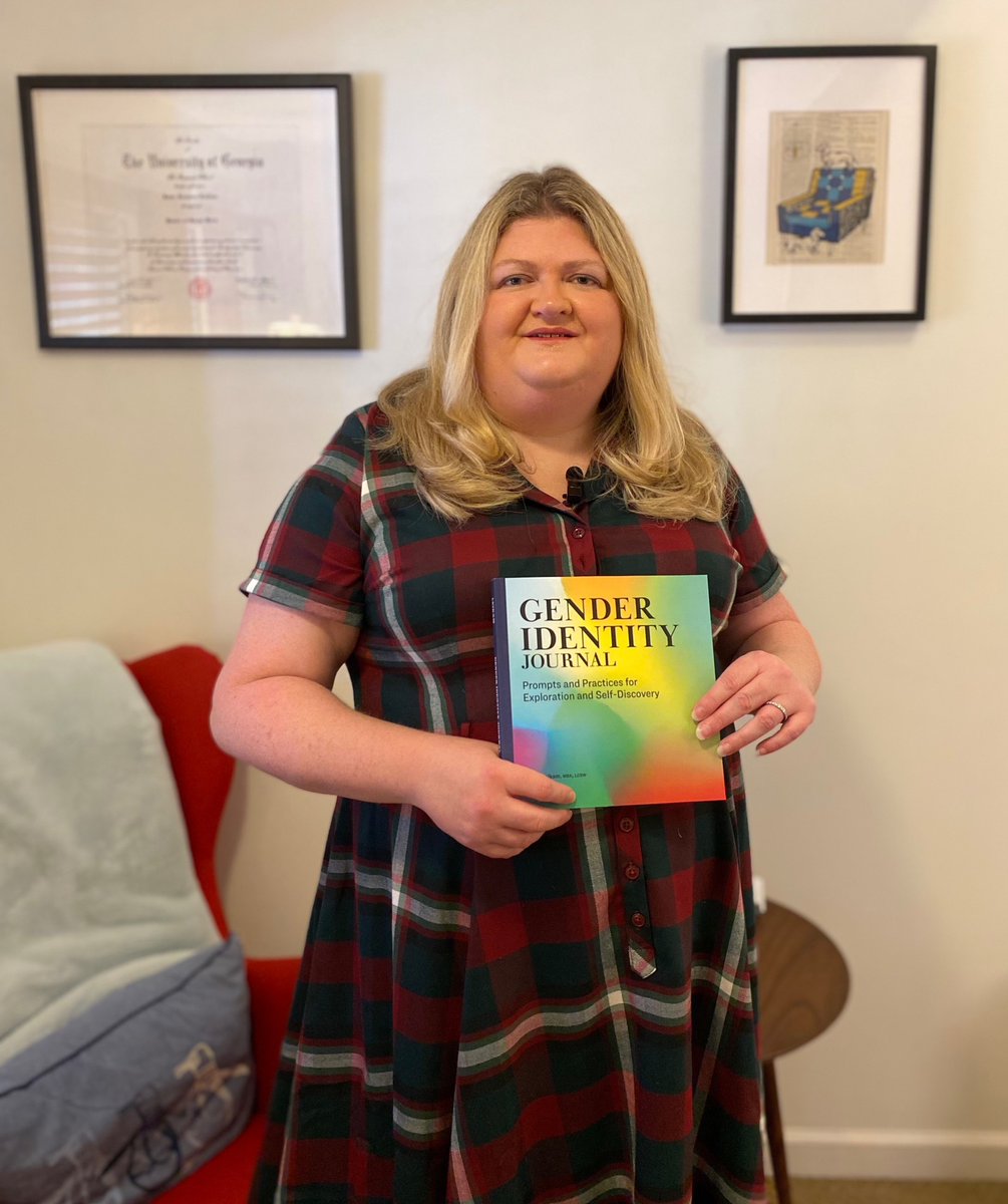KatieMBALCSW's tweet photo. Read my new blog about my thoughts on my new book the Gender Identity Journal: Prompts and Practices for Exploration and Self Discovery and my writing process here.  Plus, I share three sneak peak prompts from the book! https://t.co/aoq9iCAXl6 #transgender #AuthorsOfTwitter https://t.co/waBPz6WwV2