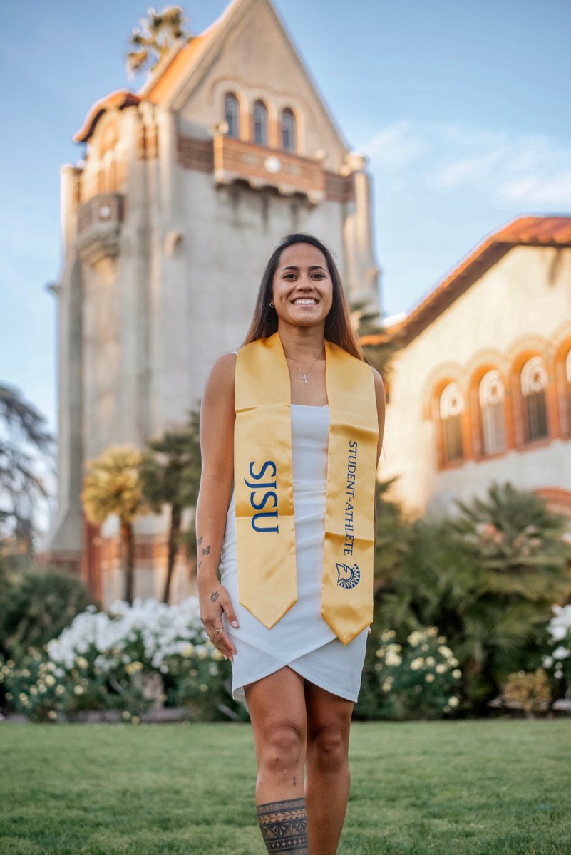 sjsuwsoc's tweet photo. 2021 Fall Graduates ✨🎓

@karleepottorff 
@hannah_halll 
@LauolaA 
@YoungCuellar 

#SpartanUp https://t.co/HxdTRhP8JE