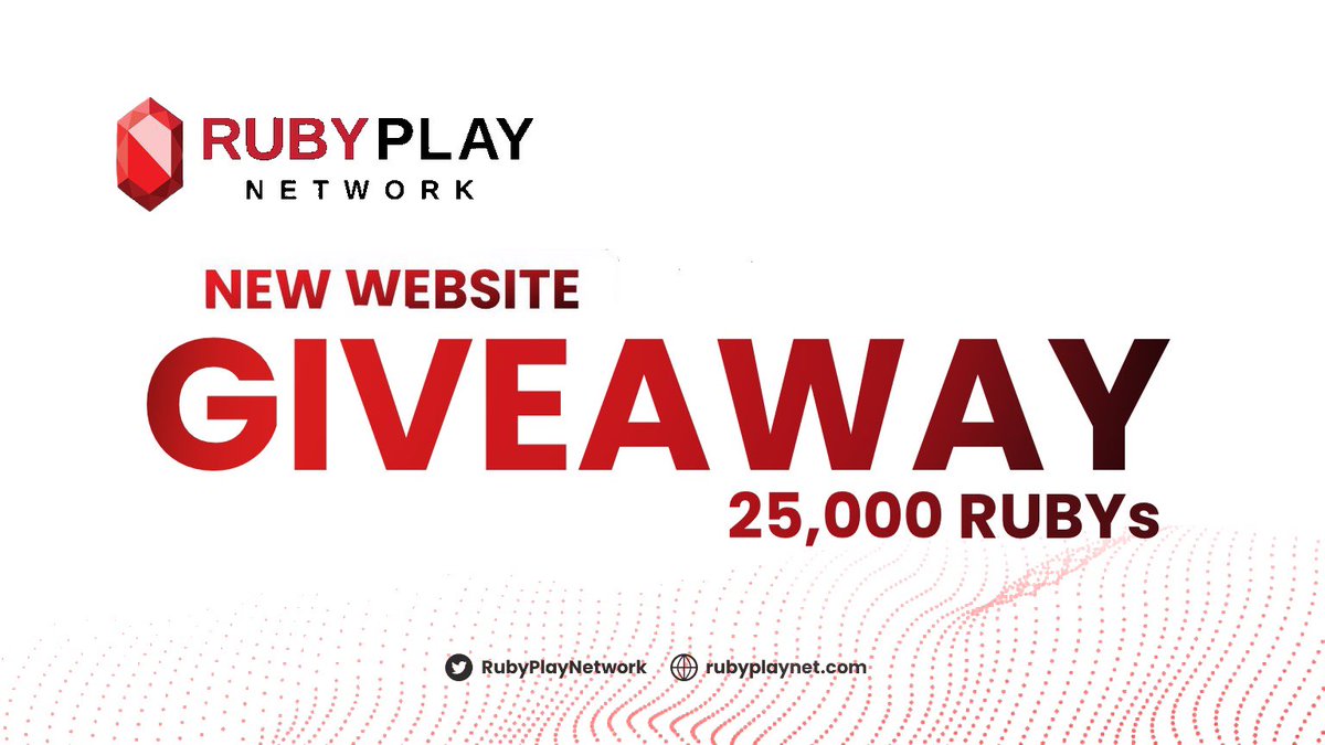 <a href="/cryptogems555/">Crypto GEMs 📈🚀</a> <a href="/binance/">Binance</a> <a href="/binance/">Binance</a> should really list FIRST <a href="/RubyPlayNetwork/">Ruby Play Network</a> during 2022. Thier loyalty reward system is just awesome!😍🤯
Also <a href="/RubyPlayNetwork/">Ruby Play Network</a> is holding a 🔥giveaway so go and sign up.🚀
#P2E #BSC