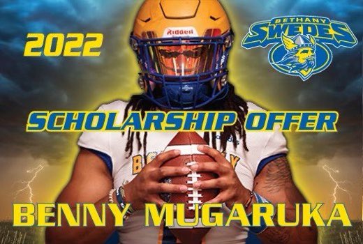 benny_1o3's tweet photo. After speaking with @CoachLDubb I am excited to receive a scholarship offer to play football at @SwedesFB! @Coach_JWTucker @HHS_Recruiting @CoachWoot_06 https://t.co/cV8Wiyg0kM
