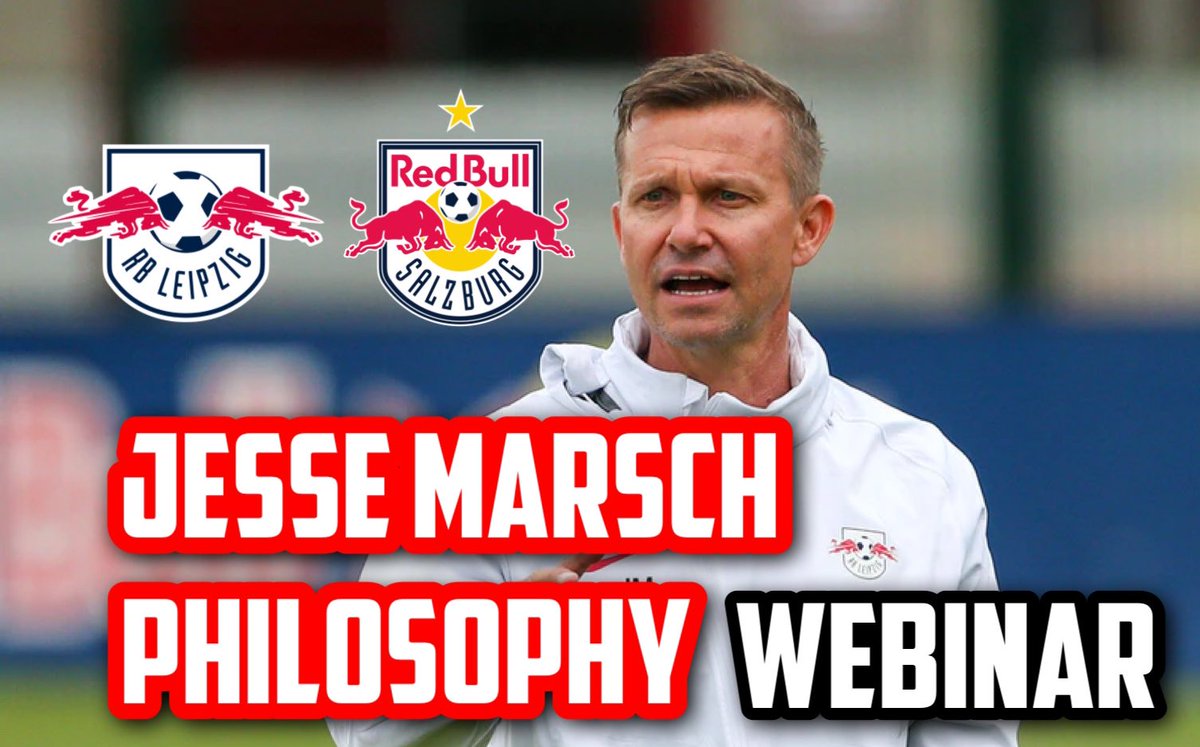 Jesse #MARSCH - Tactical Webinar (video link)

* In order to recieve the Jesse Marsch philosophy webinar⬇️

• Follow
• Retweet
• Comment your mail 

#RedBullSalzburg #RBLeipzig