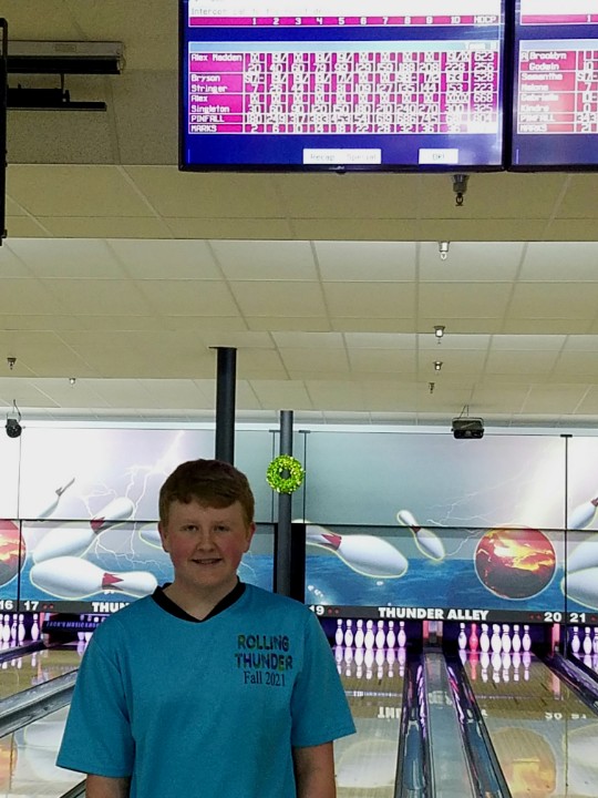 Very happy for my son today!  Bowled a sanctioned 300 in league play today for the first time ever.  Getting ready for Regionals, <a href="/DCCOUGARS/">Dickson County High School Athletics</a>!