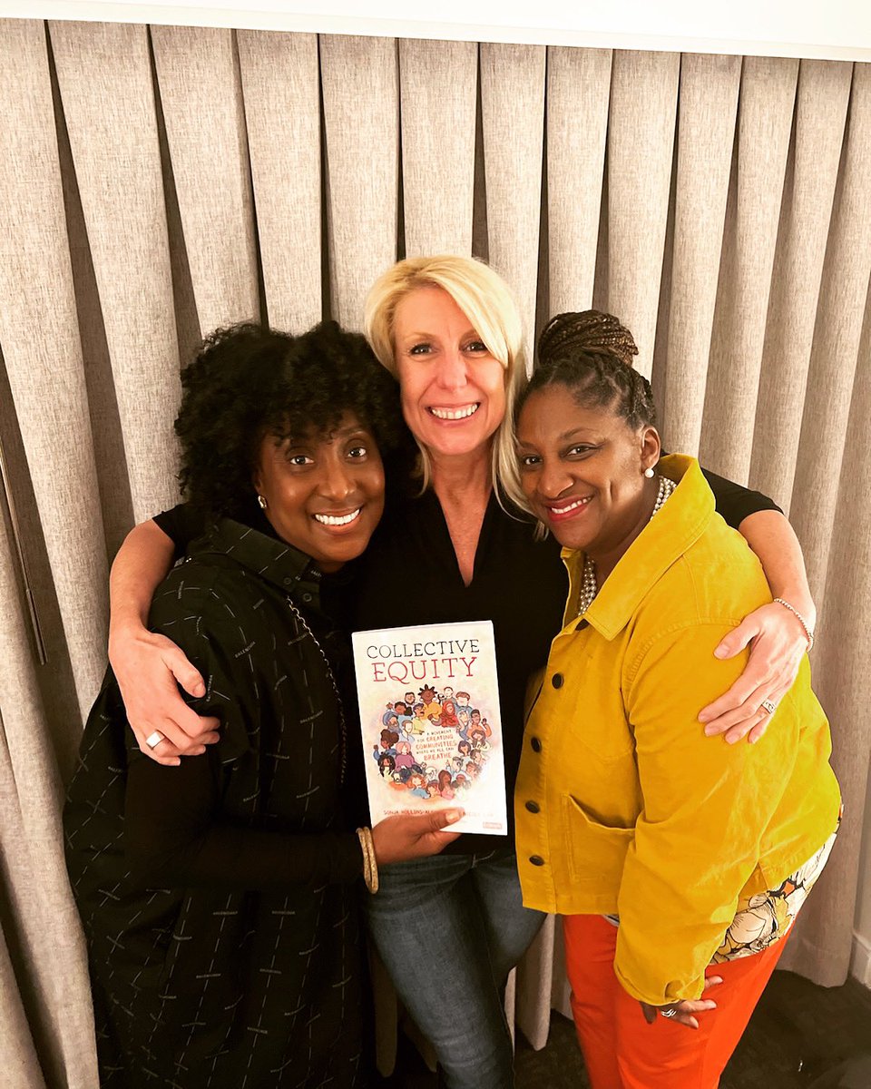 So proud and honored to call these two beautiful women my friends and mentors. <a href="/learnersquared/">Sonja Alexander</a> <a href="/Doc_Nik307/">Dr. Nicole Law</a> I can wait to dig into their new book, Collective Equity, and continue on my own journey of learning. <a href="/CorwinPress/">Corwin</a>