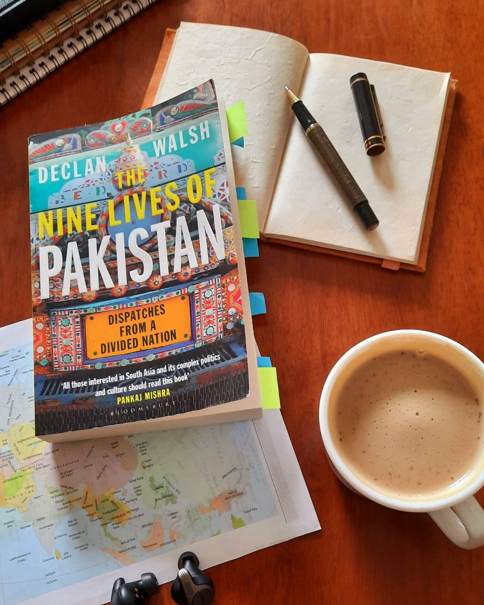 thepostbook's tweet photo. Book 49 of 2021 (25-Aug): Nine Lives of Pakistan
@HTBrunch @BloomsburyIndia

A must-read about Pakistan's complex story by @declanwalsh, here's our review:
https://t.co/ATRAdfg25x

#BrunchBookChallenge #nonfiction #BrunchBookChallenge2021 #thepostbook #HTBrunchBookChallenge https://t.co/yON6bEmoyQ