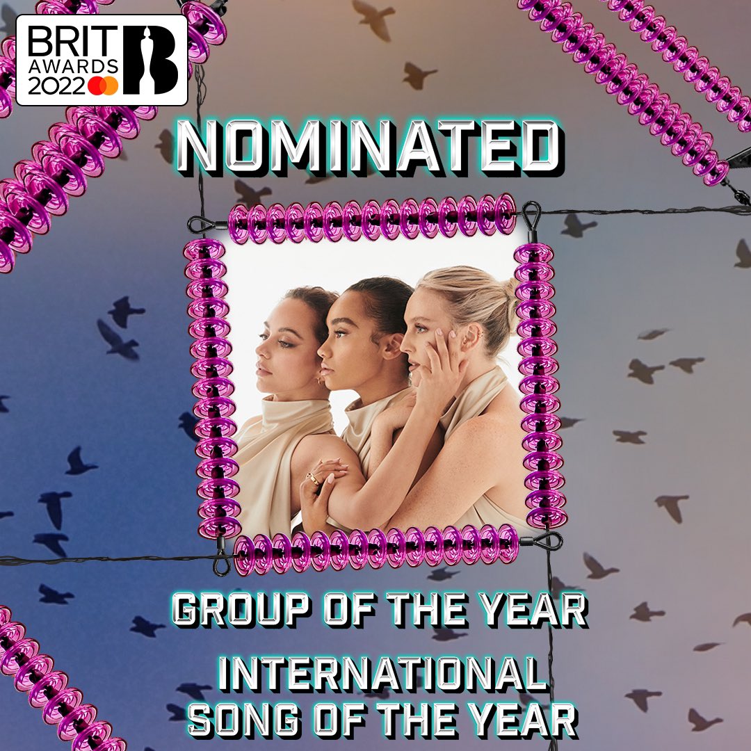 Little Mix (@littlemix) on Twitter photo Thank you for the TWO nominations <a href="/BRITs/">BRIT Awards</a> ❤️🔥❤️🔥❤️🔥 So excited to be up for Group of the Year and International Song of the Year for Heartbreak Anthem <a href="/wearegalantis/">Galantis</a> <a href="/davidguetta/">David Guetta</a> #BRITS Thank you for the TWO nominations <a href="/BRITs/">BRIT Awards</a> ❤️🔥❤️🔥❤️🔥 So excited to be up for Group of the Year and International Song of the Year for Heartbreak Anthem <a href="/wearegalantis/">Galantis</a> <a href="/davidguetta/">David Guetta</a> #BRITS
