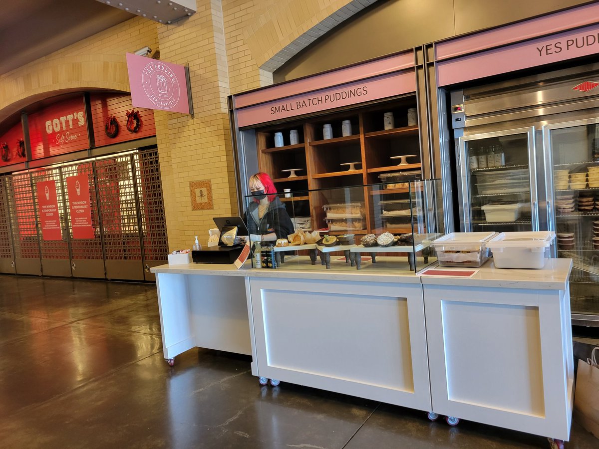 YesPudding's tweet image. We're all set up and ready to serve you! @Ferry_Building