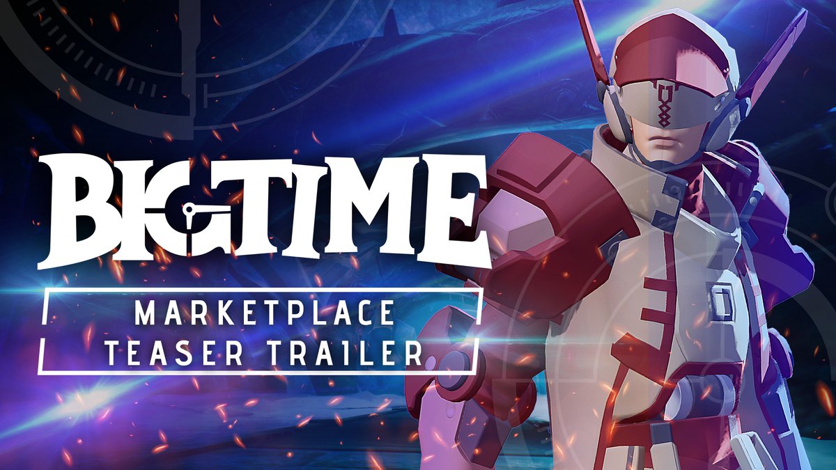 Don’t miss out on Big Time’s Official Marketplace Trailer Premier on YouTube on Sunday, December 19th, 9AM EST / 2PM UTC. Get an exclusive inside look at never before seen gameplay footage and marketplace leaks.

Set a reminder below 👇👇
youtu.be/WST3bXydoCI