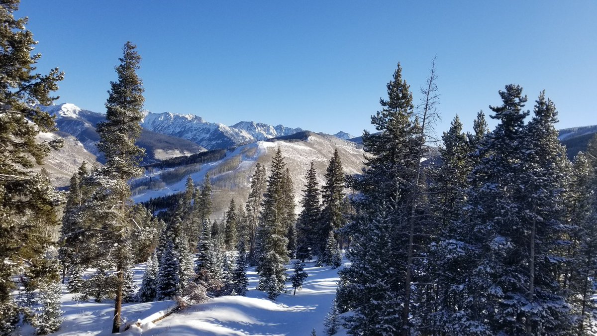 ErikHouseofhuge's tweet photo. Riding the big #mountain today. #Colorado #PlayingInMyBackyard #Vail https://t.co/brrLVU6L3y