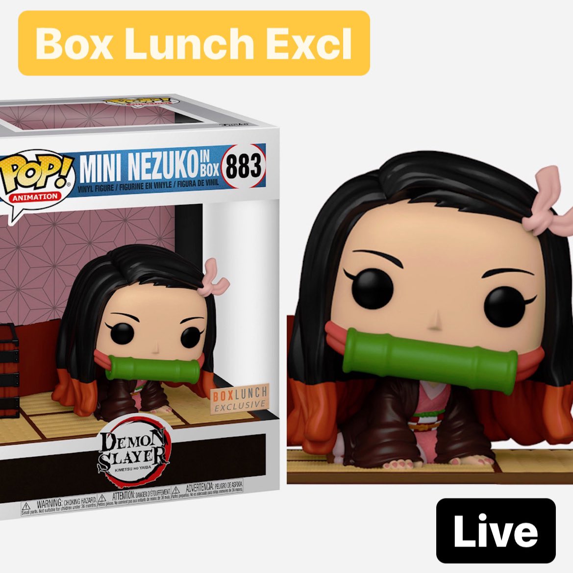 boxlunch nezuko funko