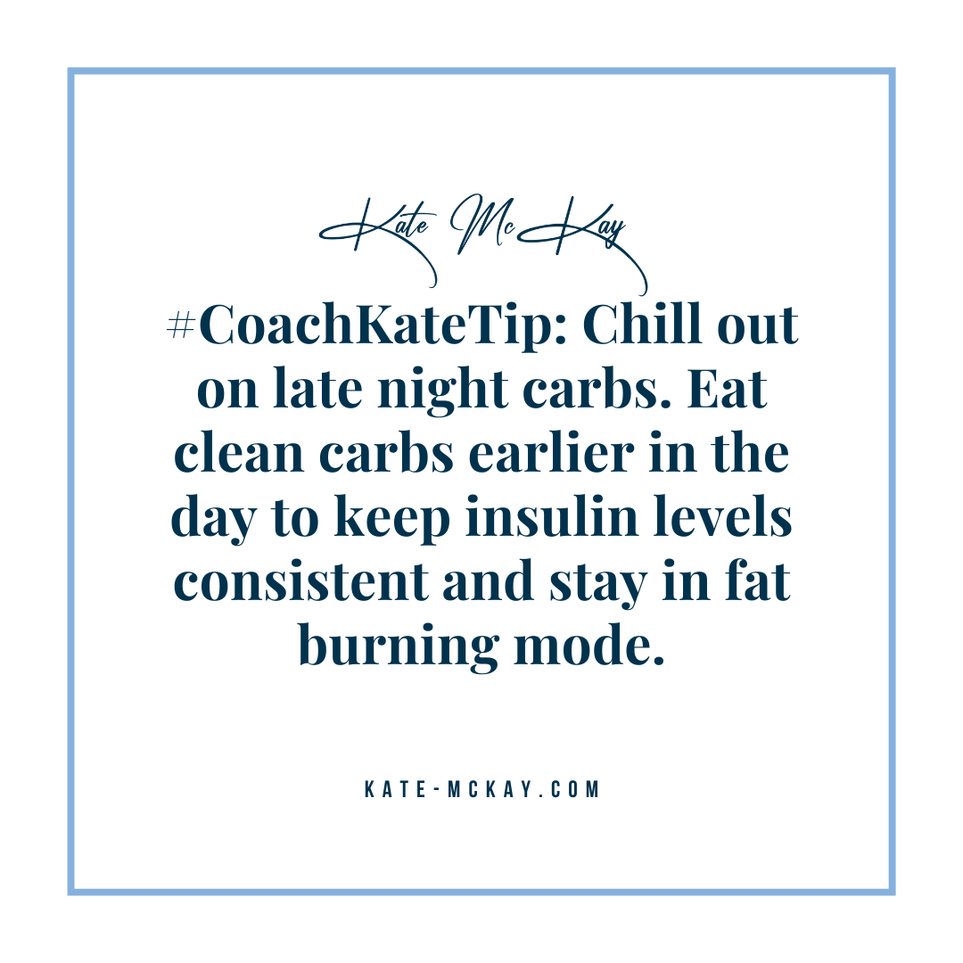 Katemckay18's tweet photo. Chill out on late-night carbs. Eat clean carbs earlier in the day to keep insulin levels consistent and stay in fat-burning mode.
#CoachKateTip #coachkate #healthytips #selflovejourney #youdeserveit #liveadventurously #baddass #sleepwellness #possitiveaffirmation https://t.co/c1lvOW6OGi