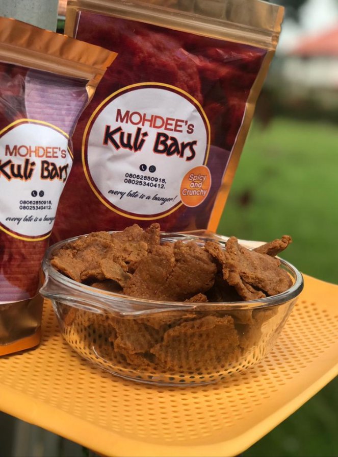 OloriFade1's tweet photo. Meet Moh&amp;Desire Sotonwa (Sweet Steve) the CEO of MOHDEE'S Kuli Bars! I'm sure you're ready to patronize them now? Thanks in advance
@thisissegun @officialnath_ @AkureHowFar @DebirexPR @Ifeoludavies @ounjeamuludun @ArakunrinP @iamoyomesi @CrownAdewunmi @Sirmoen1 @CB_Olusa https://t.co/kXjGUT3BHq
