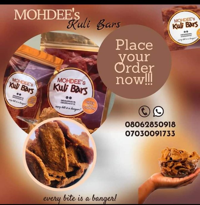 OloriFade1's tweet photo. Meet Moh&amp;Desire Sotonwa (Sweet Steve) the CEO of MOHDEE'S Kuli Bars! I'm sure you're ready to patronize them now? Thanks in advance
@thisissegun @officialnath_ @AkureHowFar @DebirexPR @Ifeoludavies @ounjeamuludun @ArakunrinP @iamoyomesi @CrownAdewunmi @Sirmoen1 @CB_Olusa https://t.co/kXjGUT3BHq