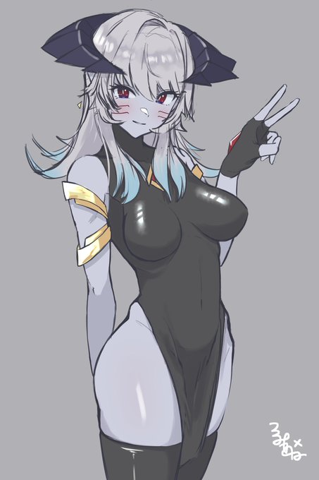 無相さんのところのカトリーヌちゃんを描かせていただいた 