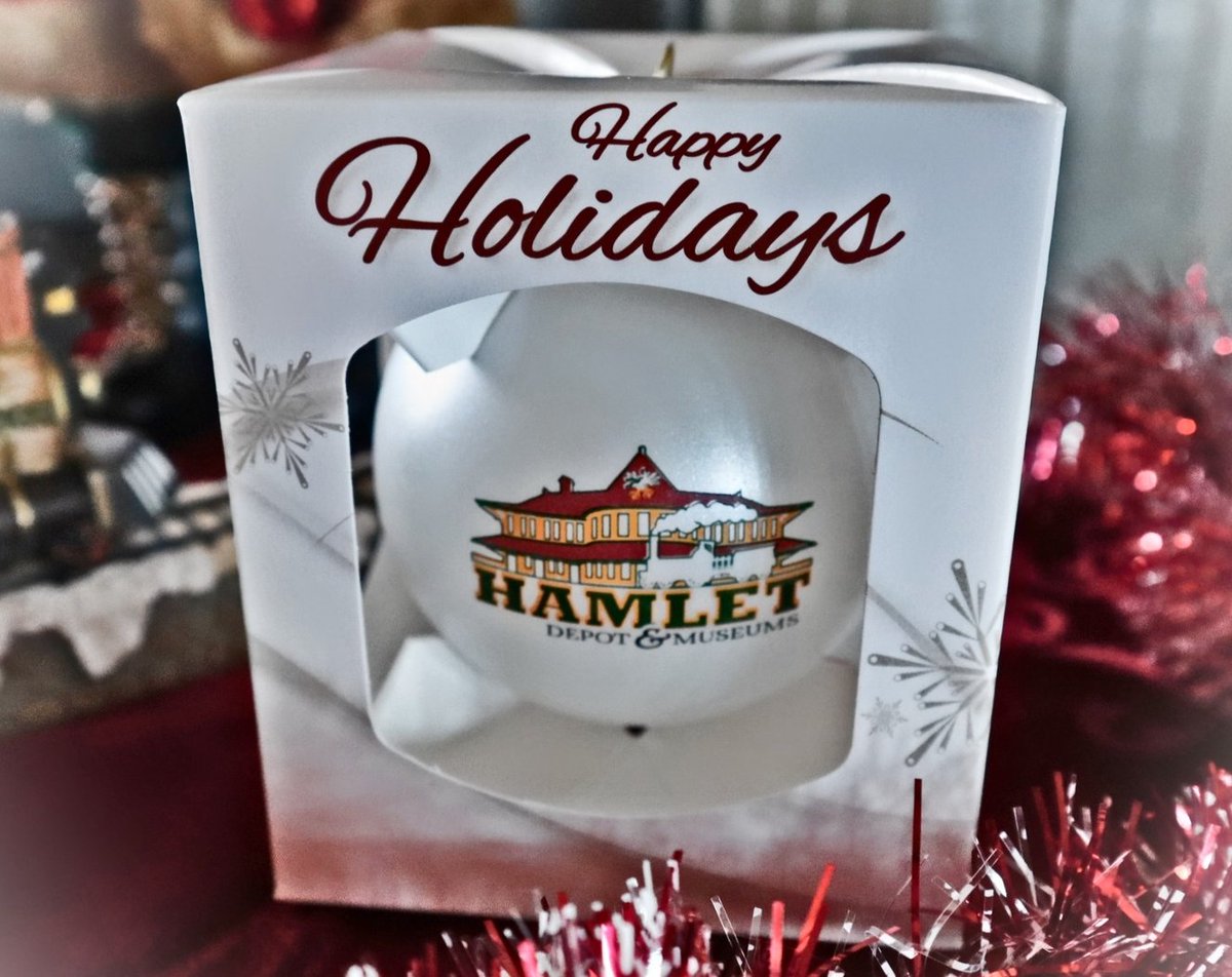Hamlet_Depot's tweet photo. What a beauty of a Christmas Tree Ornament to show your support for us! They've been suchgreat &amp; fast sellers we only have 7 left from our original stock of 100.  We're open today &amp; Sun from 1 to 5PM &amp; next week from 8AM to 5PM! https://t.co/FZPkAYUD4j