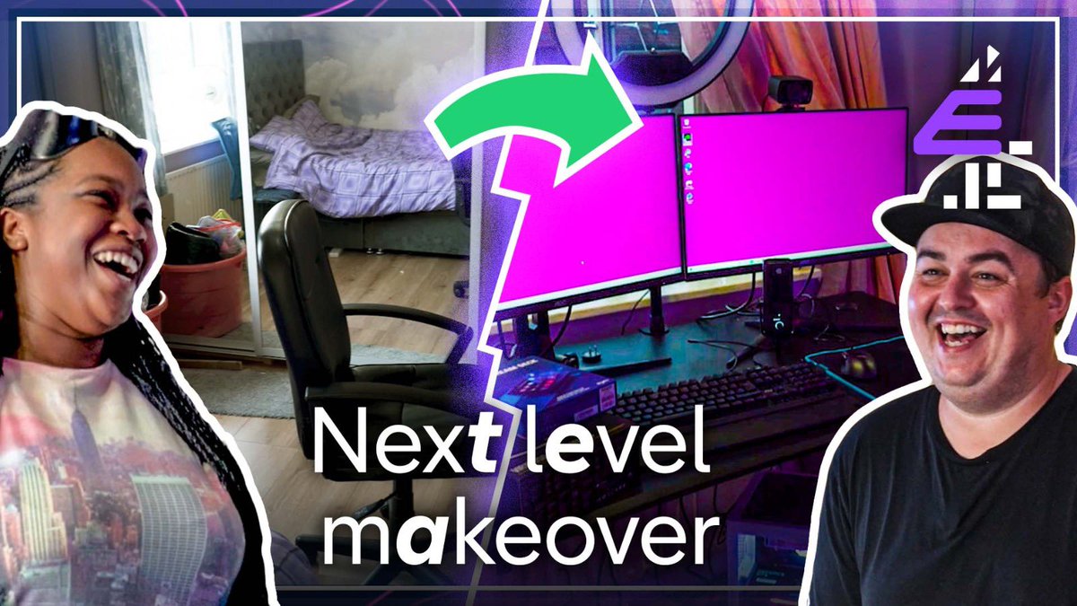 So I presented a new show with <a href="/E4Tweets/">E4</a> where we gave a fan her dream gaming room! Watch here: youtu.be/uTqUQilyWCs