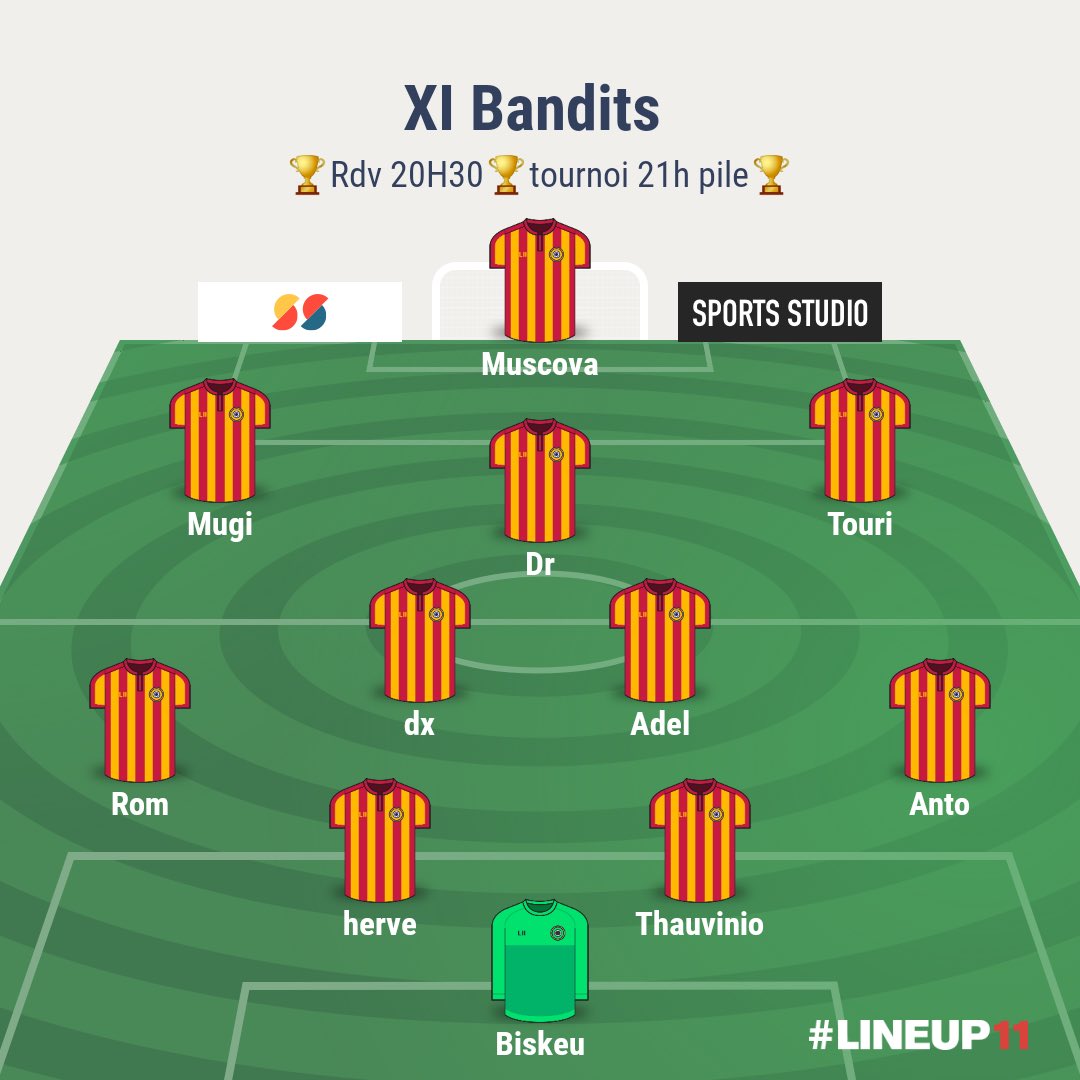 #cashprize #composition 
Voici la composition de se soir pour le tournoi anticup organisé par @LWG_Officiel