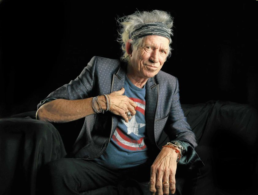 Plot Twist: What finally kills COVID? ... Keith Richards.
Happy 78th Birthday Legend! - Casey-Jo 