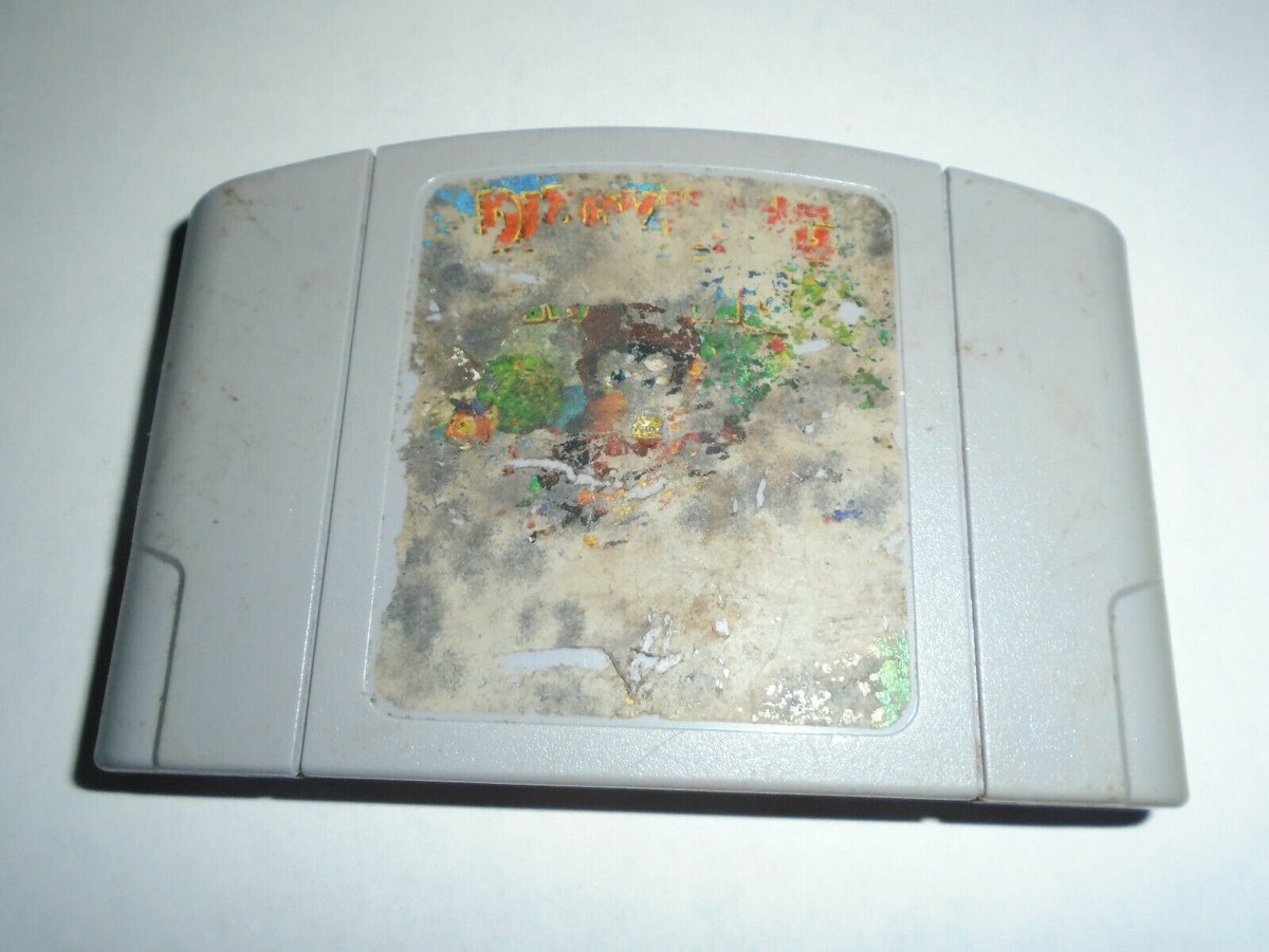 Nintendo 64 N64 - Diddy Kong Racing - Cartridge Only - Authentic Tested Working
Condition:Acceptable