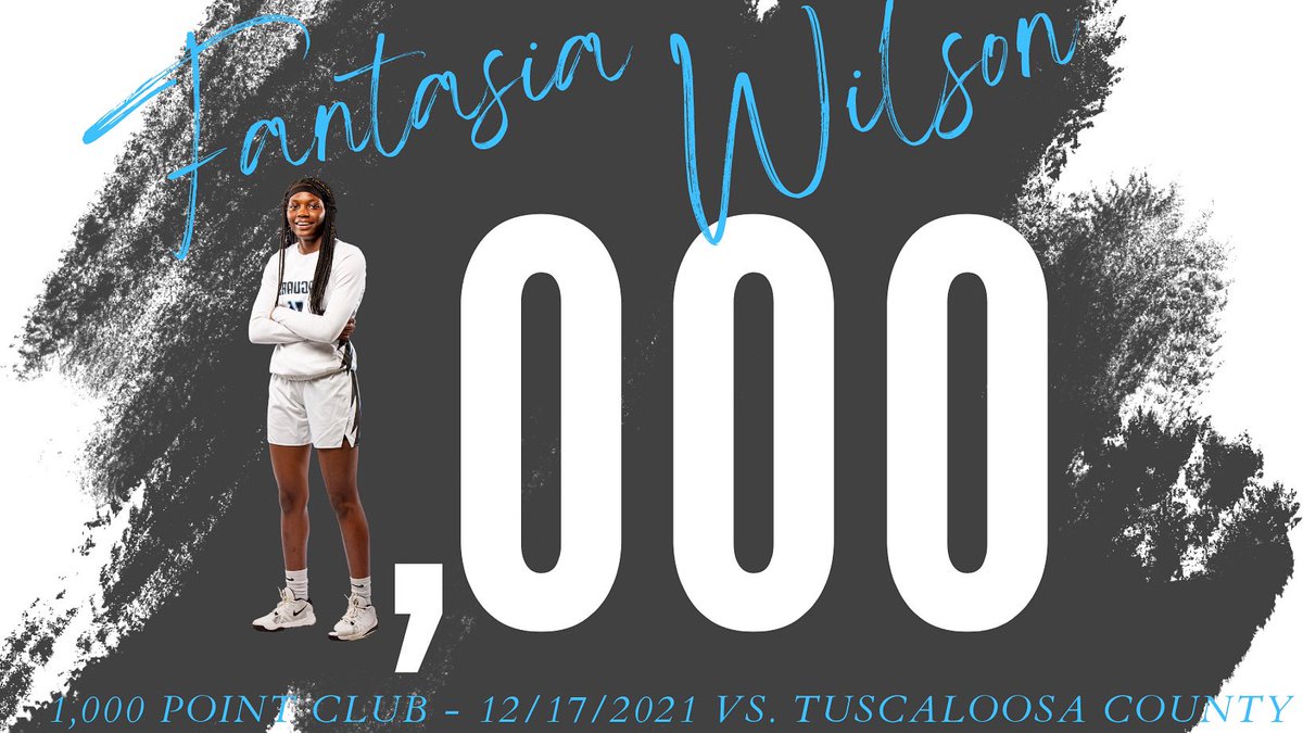 nhsladyjagsbb's tweet photo. With a FT in the 3Q, JR SG Fantasia Wilson joins a select few to surpass the 1,000 career pt mark in program history. Fantasia is a special basketball talent, but most importantly she is an even better person. We are so happy & proud to share this special moment with her! #Ms1000 https://t.co/LyEAVuvAjX