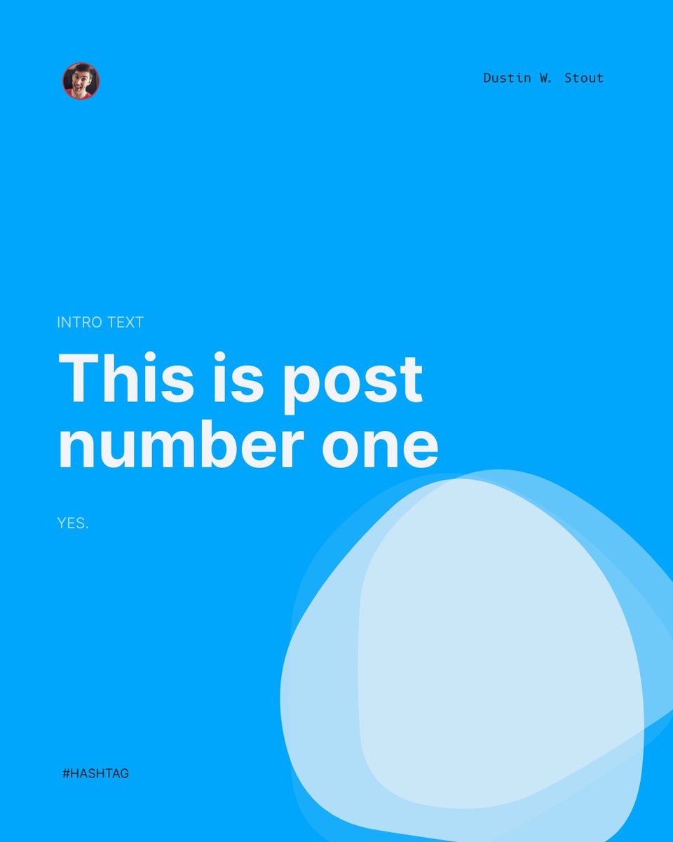 dustinstoutcom's tweet photo. Test https://t.co/Nwra8jVTO2