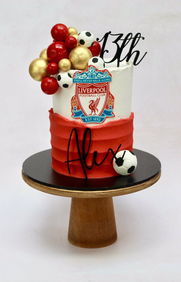 Cakes for footie fans! #footballcake #liverpoolfc #avfc