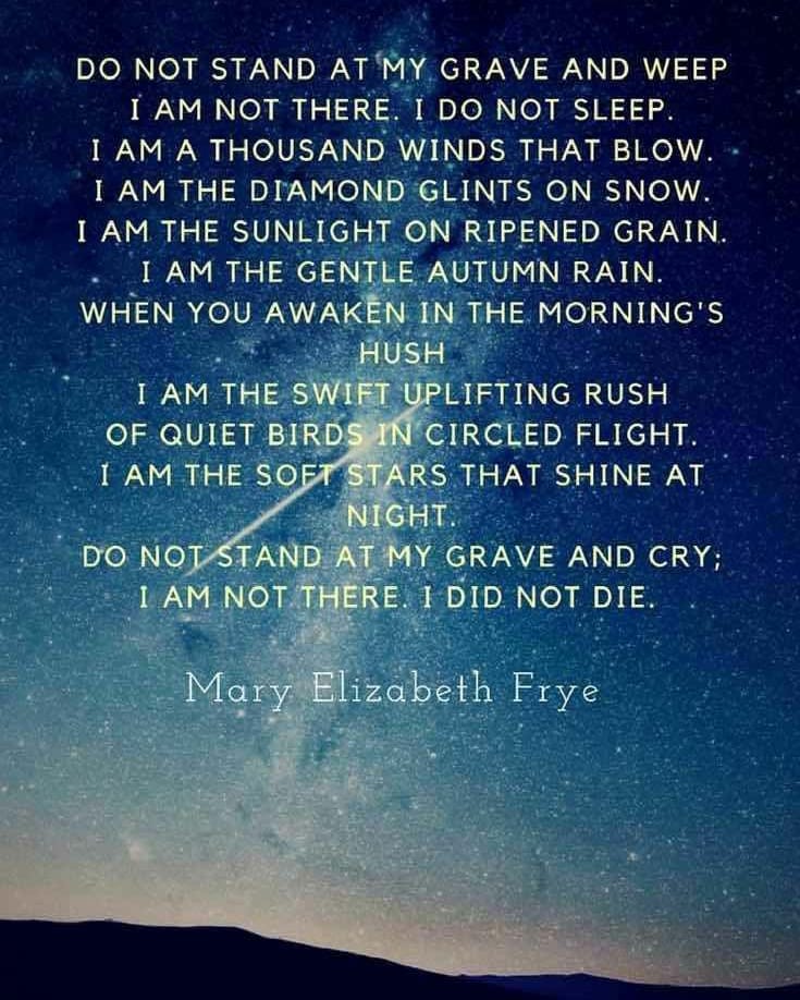 You are still so alive to me. How could you not be? I hear and see you in everything!!! I will forever be your Anna Mae. Happy birthday in Heaven Ms.Tyson!! I will love you forever!!! ❤❤❤❤