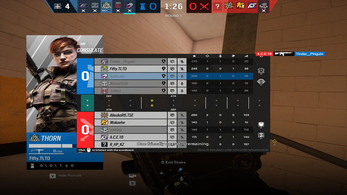 immer und immer wieder gegen so Drecks highpinger. bitte unternimmt was dagegen <a href="/Rainbow6Game/">Rainbow Six Siege</a>