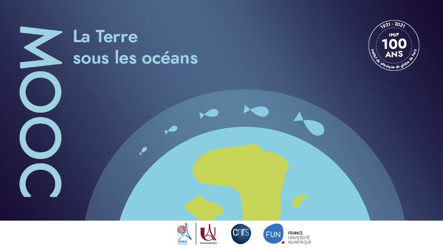 MOOC_IPGP's tweet photo. Le 3e chapitre de ce MOOC est accessible sur la plateforme ! Il vous sera présenté par Mathilde Cannat et Bénédicte 
Menez, chercheuses à l'@IPGP_officiel, et portera sur la Terre sous les océans... une exploration qui représente bien des défis comme vous le découvrirez. https://t.co/FirOrPpKaP
