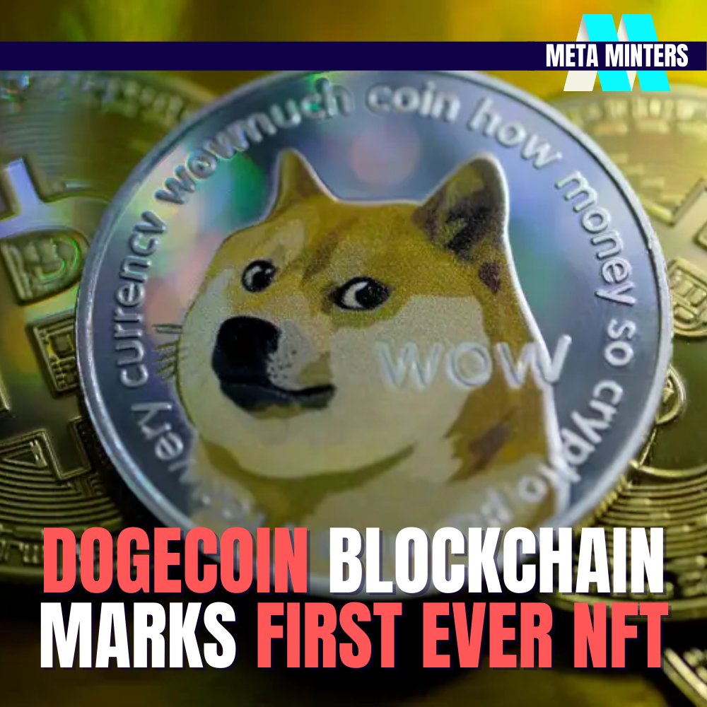 Dogecoin Blockchan makes the first ever NFT! Huge new for Doge? 
-⁠
Join our Discord Community! Link In Bio ⁠
-⁠
#nfts #nft #nftart #nftartist #nftcollector #metaminters