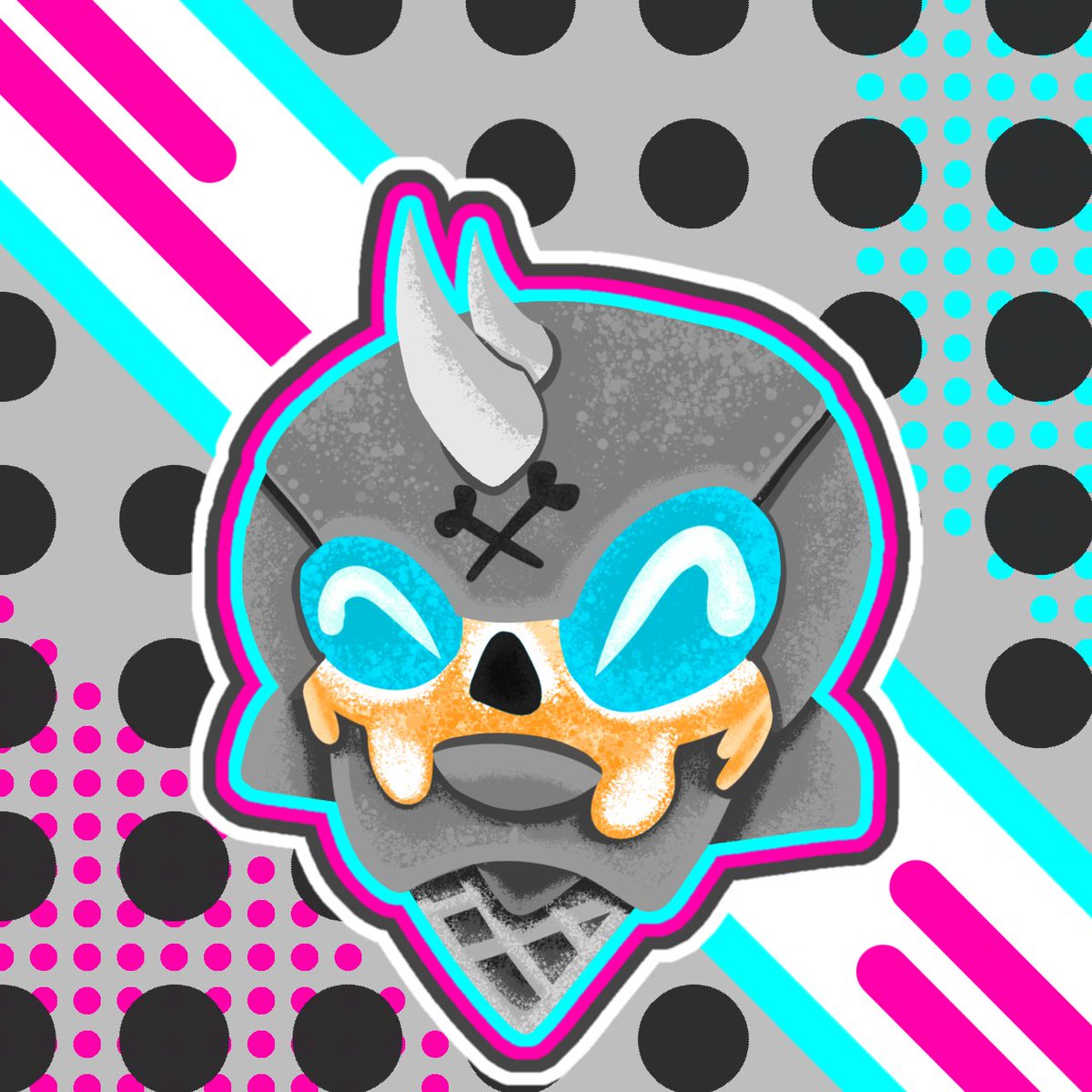 Ice Cream #28 "Aleksei"
My first Ice Cream punk mint on rarible. Vanilla ice cream under heavy armor.
1/1 on <a href="/rarible/">Rarible</a> 
rarible.com/token/tezos/KT…
#icecreampunk #pfp #nft
#xtz <a href="/NFTindonesia_/">NFTindonesia</a> @metarupa_nft <a href="/IndoArtNowNFT/">indoartnownft</a> <a href="/idnft_/">IDNFT</a>