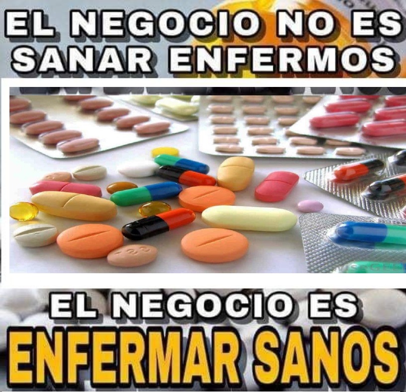 pablolazare's tweet photo. #Farmafia 

#MafiaFarmacéutica 

EL NEGOCIO NO ES SANAR ENFERMOS

EL NEGOCIO ES ENFERMAR SANOS https://t.co/rTWeO3GNX6